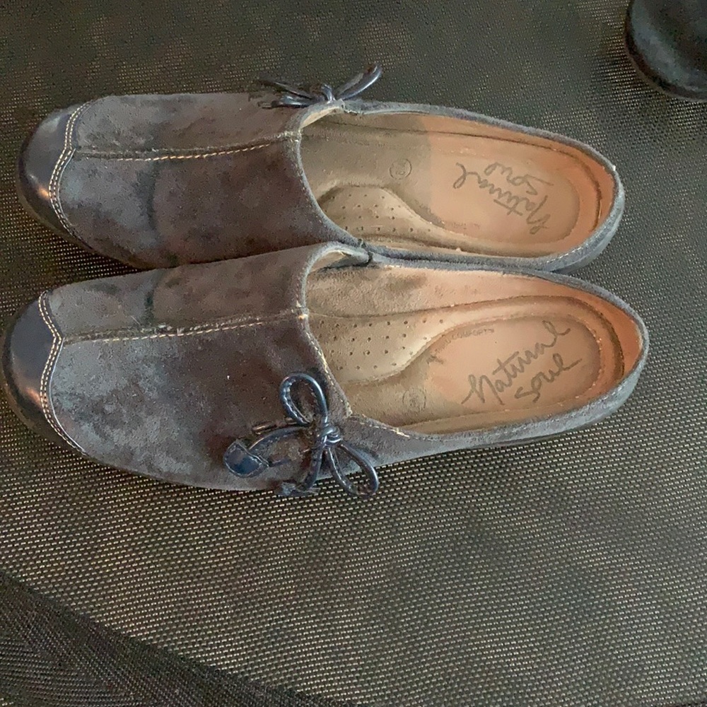 Navy blue slides by Natural Sole